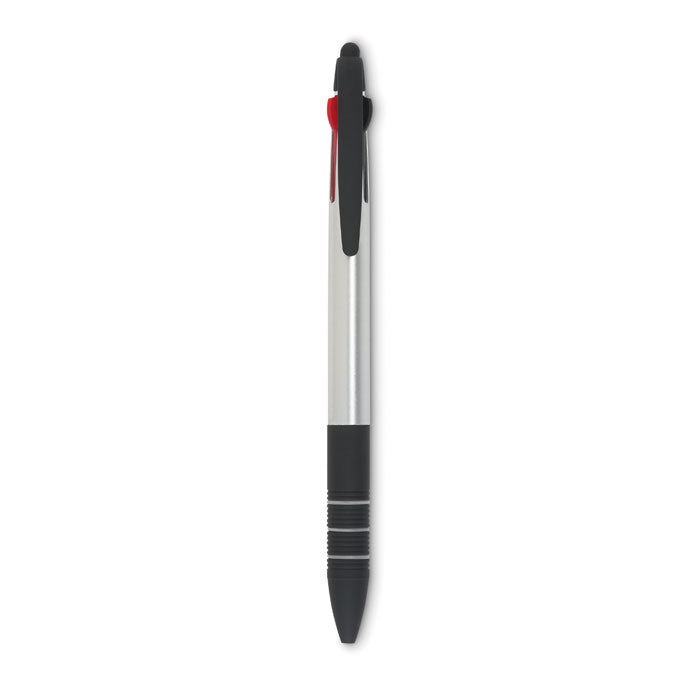 Caneta stylus com 3 cores