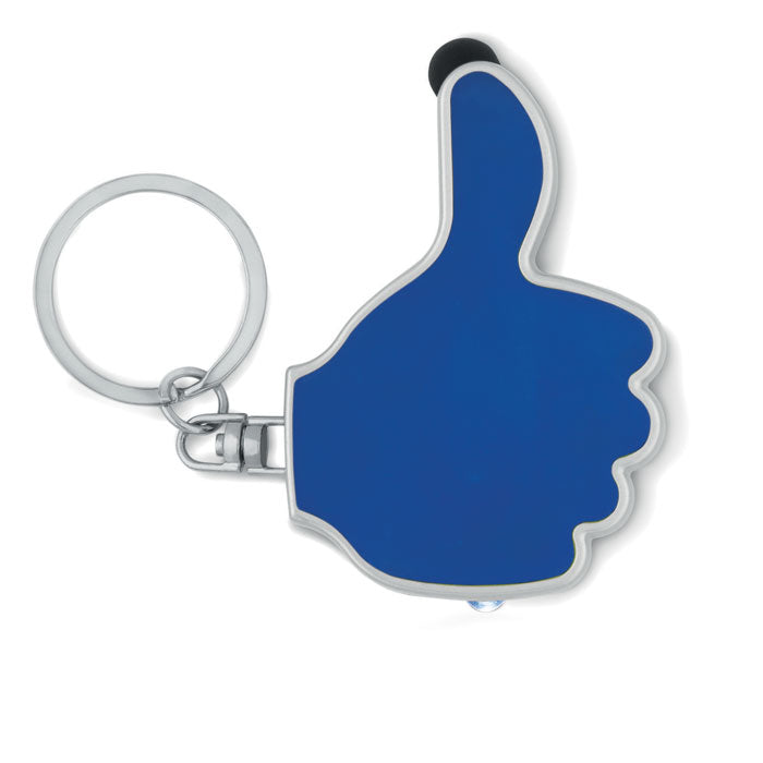 Thumb and LED keychain