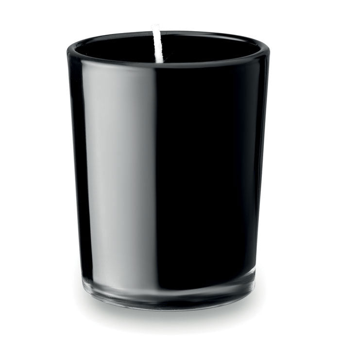 Small glass candle