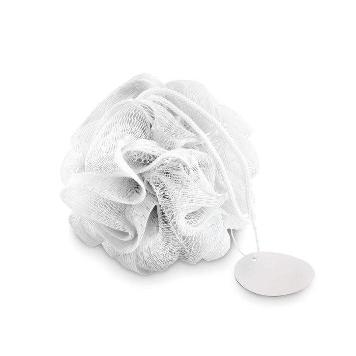 Shower pouf