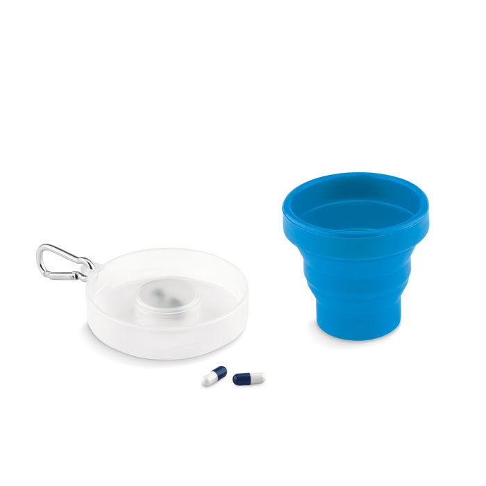 Tasse pliable en silicone