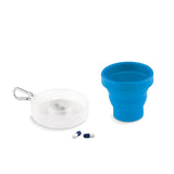 Tasse pliable en silicone