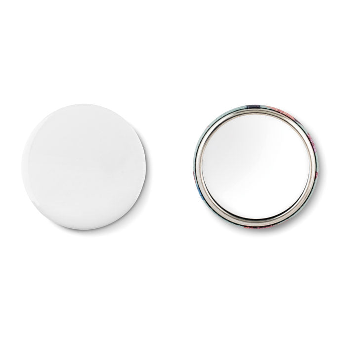Miroir et épingle en métal