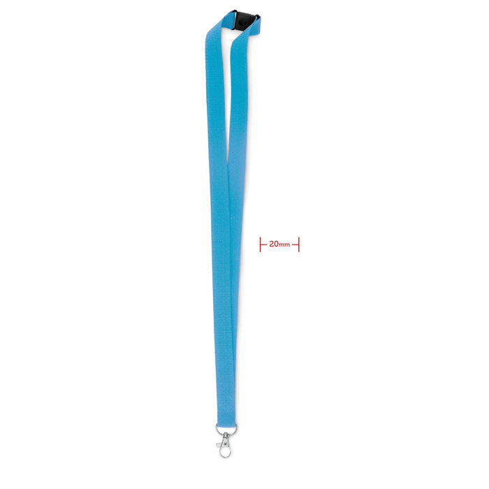 Lanyard gancho e fivela 20 mm