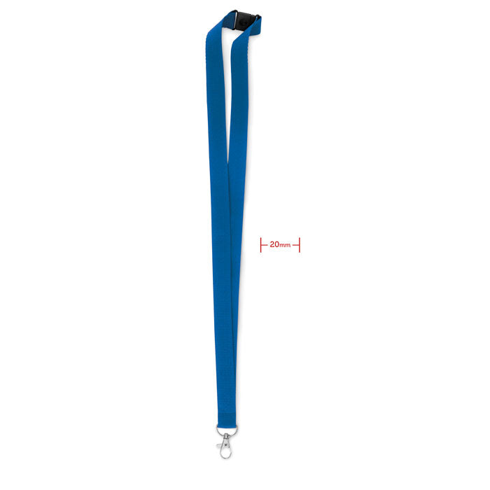 Lanyard gancho e fivela 20 mm