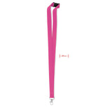 Lanyard gancho e fivela 20 mm