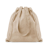 Saco cordão algodão reciclado