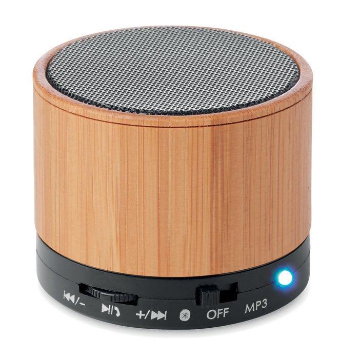 Enceinte sans fil en bambou Vermelhoonda