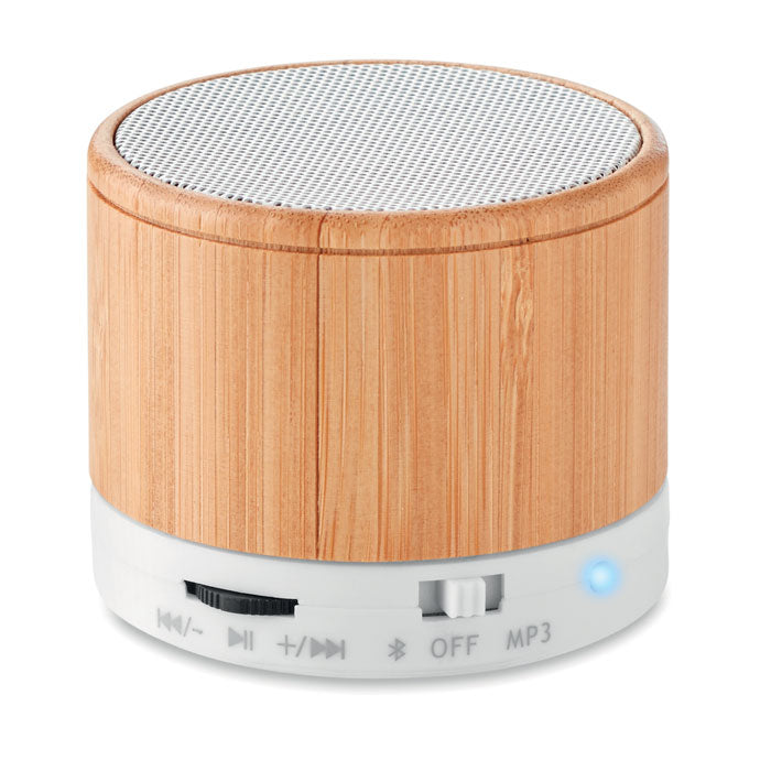 Enceinte sans fil en bambou Vermelhoonda