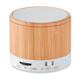 Enceinte sans fil en bambou Vermelhoonda