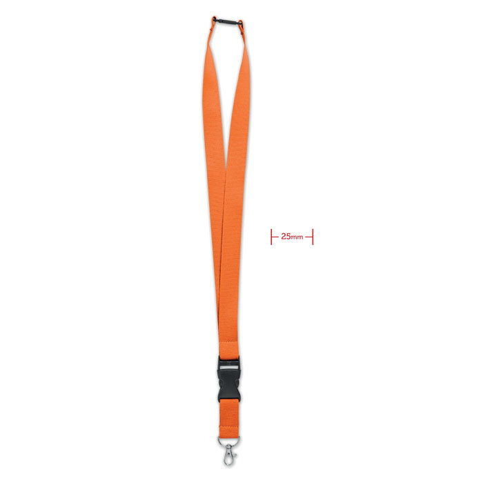 Lanyard 25mm gancho de metal