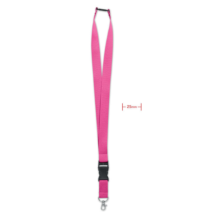 Lanyard 25mm gancho de metal