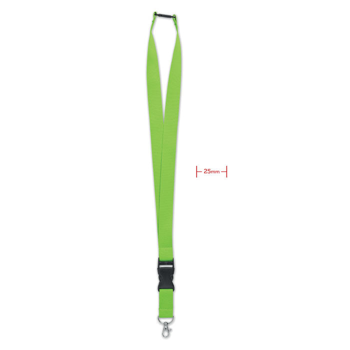 Lanyard 25mm gancho de metal
