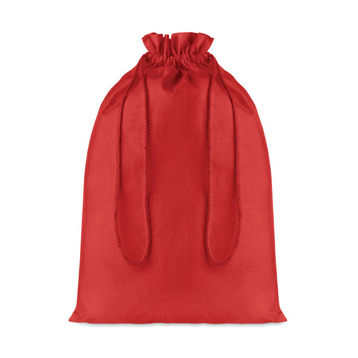 Saco de algodão com cordão