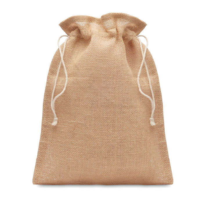 Saco gift peq. juta 14x 22cm