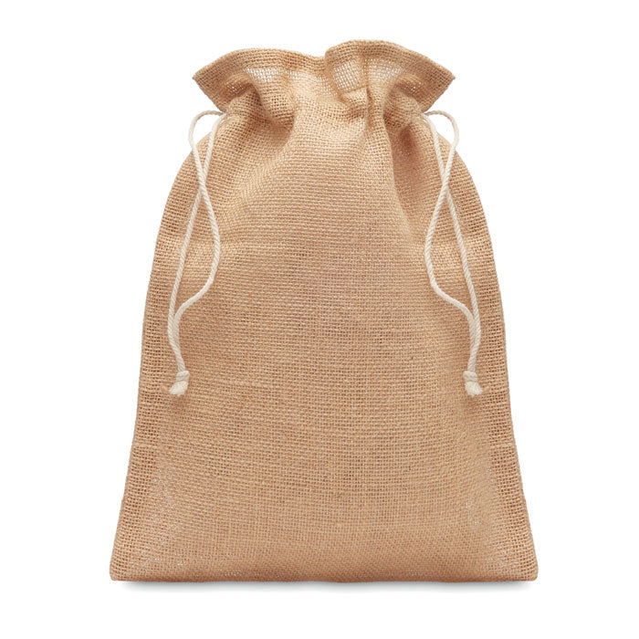 Saco gift méd. juta 25x 32cm