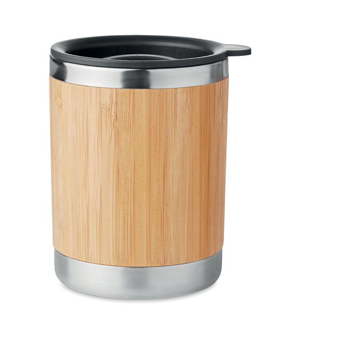 Tasse avec couvercle en bambou de 250 ml