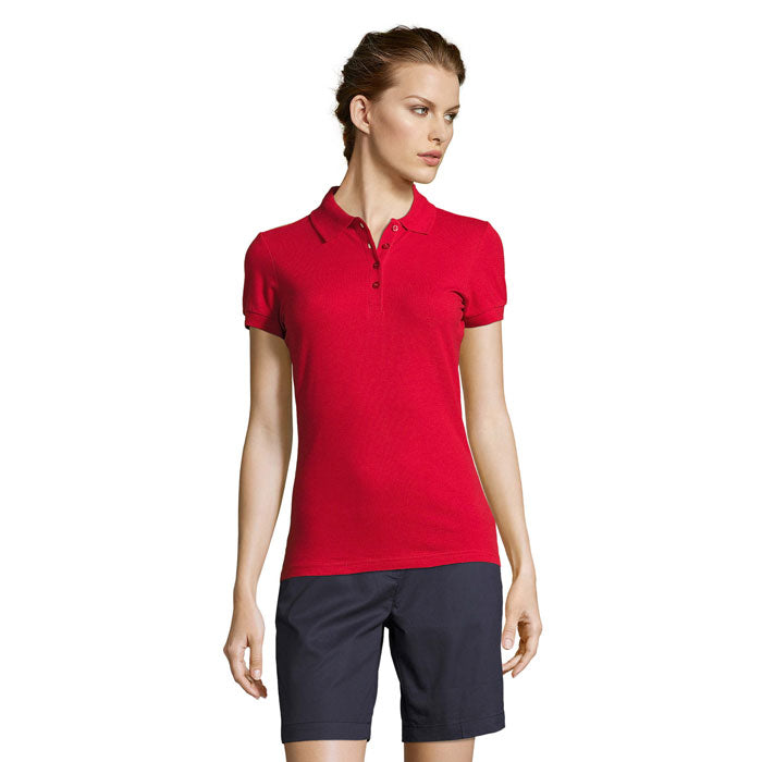 PEOPLE POLO FEMME 210g