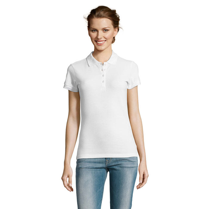 PEOPLE POLO FEMME 210g